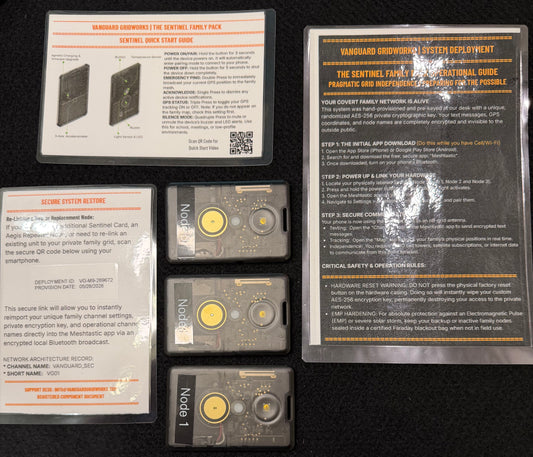 The Sentinel Family 3-Pack Mesh Bundle