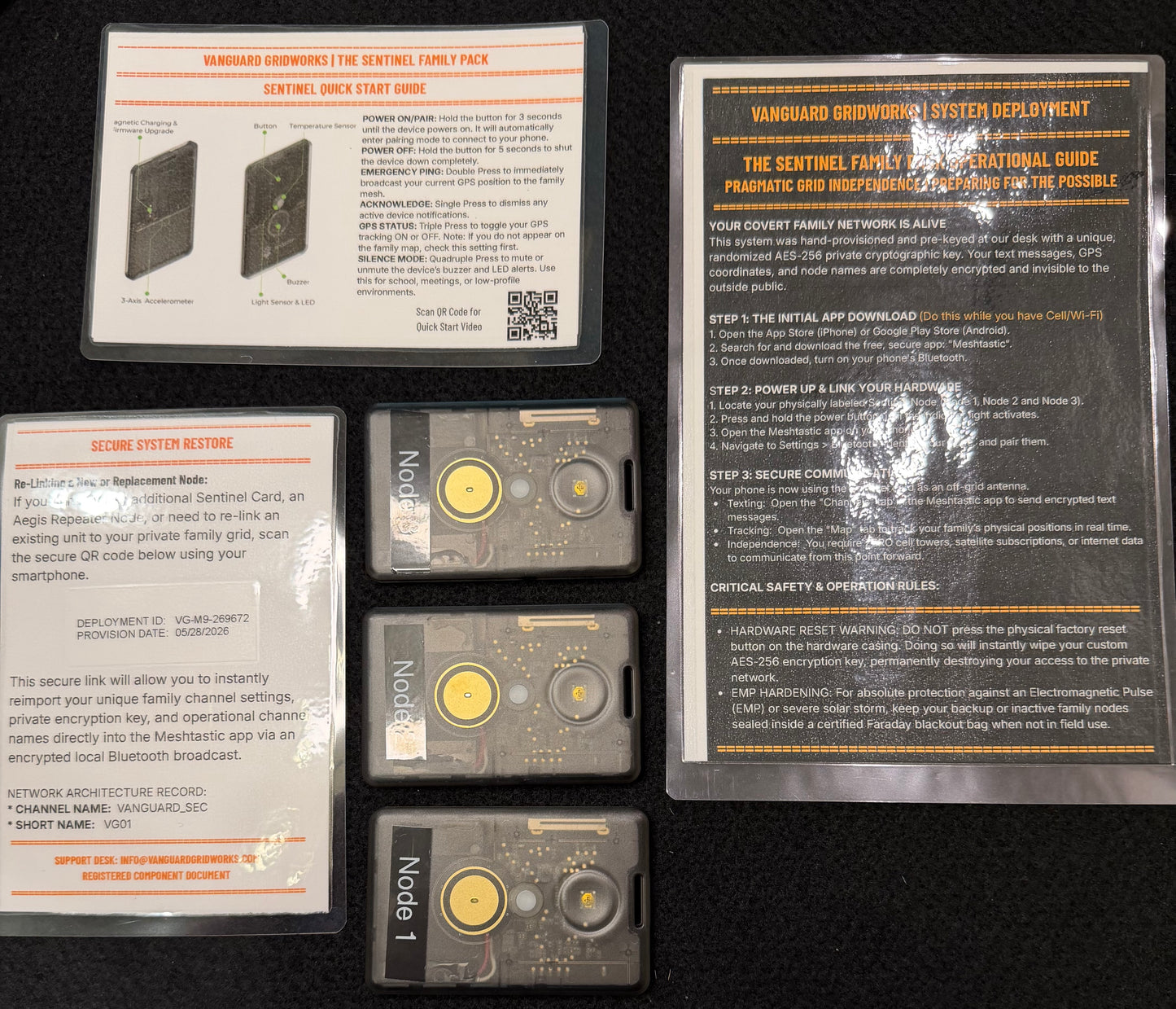 The Sentinel Family 3-Pack Mesh Bundle